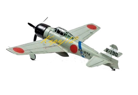 Model Samolotu ZERO 1:48 farby, podkład, lakier, narzędzia, duży zestaw Model Samolotu ZERO 1:48 farby, podkład, lakier, narzędzia, duży zestaw