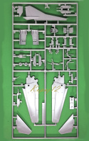 Plastikowy model samoloty MiG-27 FLOGGER D + farba podkładowa, zestaw farb, lakier, wash