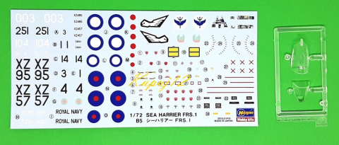 Model samolotu Sea Harrier FRS Mk1. Model samolotu Sea Harrier FRS Mk1.