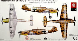 Model samolotu do sklejania MESSERSCHMITT Bf-109 G-2, farby, podkład, lakier, wasch, szpachlówka, taśma modelarska ....