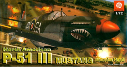 MODEL samolotu MUSTANG P-51 Zestaw I: podkład, farby, lakier