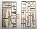MODEL samolotu MESSERSCHMITT Bf 109 G-6 Zestaw III: mata, klej, narzędzia