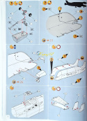 PLASTIKOWY MODEL SAMOLOTU Airbus A300-600 ST Beluga SKALA 1:144 ZESTAW++