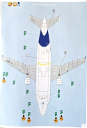 PLASTIKOWY MODEL SAMOLOTU Airbus A300-600 ST Beluga SKALA 1:144 ZESTAW++