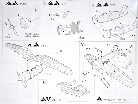 Plastikowy model samolotu PZL 11-c Łaciata 3 Zestaw: podkład, farby, lakier Plastikowy model samolotu PZL 11-c Łaciata 3 Zestaw: podkład, farby, lakier