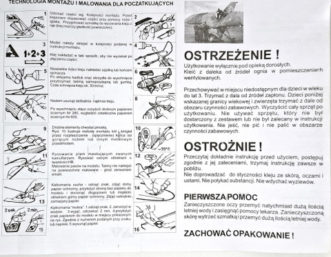 Plastikowy model samolotu PZL 11-c Łaciata 3 Zestaw: podkład, farby, lakier Plastikowy model samolotu PZL 11-c Łaciata 3 Zestaw: podkład, farby, lakier