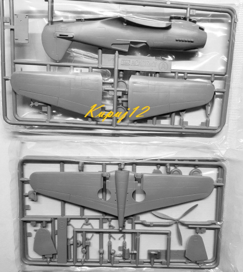 Model Samolotu Curtiss P-40 Warhawk + podkład, farby, lakier, wash, klej, pędzelki, szpachlówka, taśma maskująca Model Samolotu Curtiss P-40 Warhawk + podkład, farby, lakier, wash, klej, pędzelki, szpachlówka, taśma maskująca