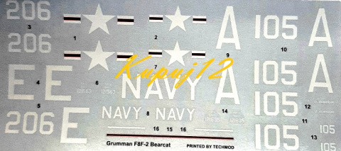 Model samolotu 1:48 Grumman F8F-2 Baercat + farby, klej modelarski, podkład, lakier, wash, szpachlówka, tasma modelarska Model samolotu 1:48 Grumman F8F-2 Baercat + farby, klej modelarski, podkład, lakier, wash, szpachlówka, tasma modelarska