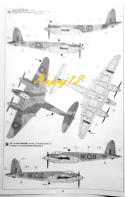 Model Bombowca Mosquito w skali 1/72 + klej, pędzeli, podkład, farbki, lakier, narzędzia .......................