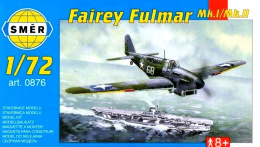 Model plastikowy samolotu z II Wojny ŚwiatowejFairey Fulmar + farba podkładowa + farbki + lakier bezbarwny + wash do imitacji...