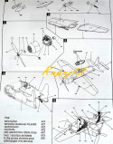 Model samolotu 1:48 Grumman F8F-2 Baercat + farby, klej modelarski, podkład, lakier, wash, szpachlówka, tasma modelarska