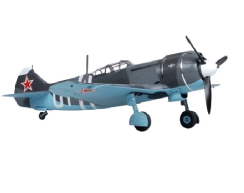 Model samolotu LAVOCKIN LA-5FN + podkład, lakier, farby, wash, klej, pędzelki, szpachlówka, taśma maskująca Model samolotu LAVOCKIN LA-5FN + podkład, lakier, farby, wash, klej, pędzelki, szpachlówka, taśma maskująca