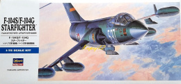 Model samolotu Lockheed F-104S Starfighter + podkład, farby, lakier, wash