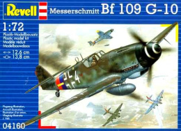Model samolotu Messerschmitt Bf 109 G-10 Zestaw: farby, lakier, podkład