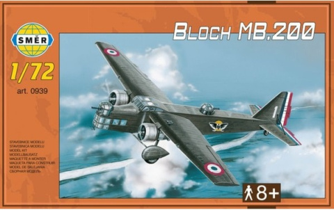 MODEL plastikowego samolotu do sklejania Bloch MB.200 + klej modelarski, farby modelarskie, pędzelki, podkład, lakier, wash..... MODEL plastikowego samolotu do sklejania Bloch MB.200 + klej modelarski, farby modelarskie, pędzelki, podkład, lakier, wash.....