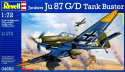 Model samolotu do sklejania Junkers Ju 87 D-3 Stuka + farby