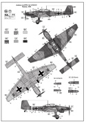 Model samolotu do sklejania Junkers Ju 87 D-3 Stuka + farby