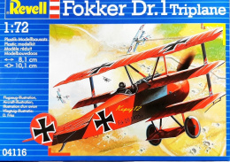 Model samolotu do sklejania Fokker Dr.1 Triplane