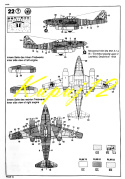Model samolotu Messerschmitt Me-262 A-1a
