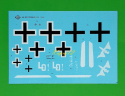Model samolotu do sklejania FOKKER D-VII + podkład, farby, lakier