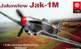Model samolotu do sklejania JAKOWLEW JAK-1M Zestaw: podkład, farby modelarskie, lakier, wash do zabrudzeń