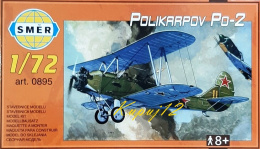 Plastikowy model samolotu Polikarpov Po-2 Kukuruźnik Zestaw: podkład, farby, lakier, wash