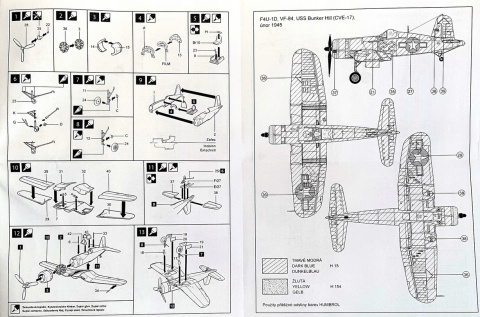 MODEL do sklejania F4U Corsair, samolot lotnictwa marynarki wojennej USA, klej, pędzelki, podkład, farby..... ZESTAW STARTOWY MODEL do sklejania F4U Corsair, samolot lotnictwa marynarki wojennej USA, klej, pędzelki, podkład, farby..... ZESTAW STARTOWY