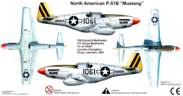 Model Samolotu P-51B MUSTANG + podkład, farby, lakier, wasch