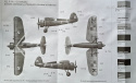 MODEL samolotu do sklejania PZL P-11c Zestaw: podkład, farby modelarskie, lakier, klej, pędzelki, taśma modelarska