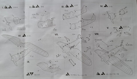 MODEL samolotu do sklejania PZL P-11c Zestaw: podkład, farby modelarskie, lakier, klej, pędzelki, taśma modelarska MODEL samolotu do sklejania PZL P-11c Zestaw: podkład, farby modelarskie, lakier, klej, pędzelki, taśma modelarska