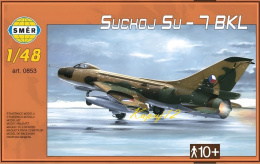 MODEL samolotu odrzutowego SUCHOJ SU-7 BKL + mata modelarska samogojąca A3, farby, podkład, lakier, wash... ZESTAW DLA MODELARZA