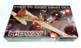 Model samolotu AICHI D3-AI VAL Midway + podkład, farby....