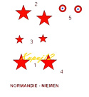 MODEL samolotu Jakowlew JAK-1M Normandie - Niemen Zestaw: podkład, farby modelarskie, lakier, klej, pędzelki