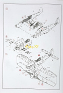 MODEL samolot do sklejania MUSTANG Mk. III Zestaw: farby, klej, pędzelki