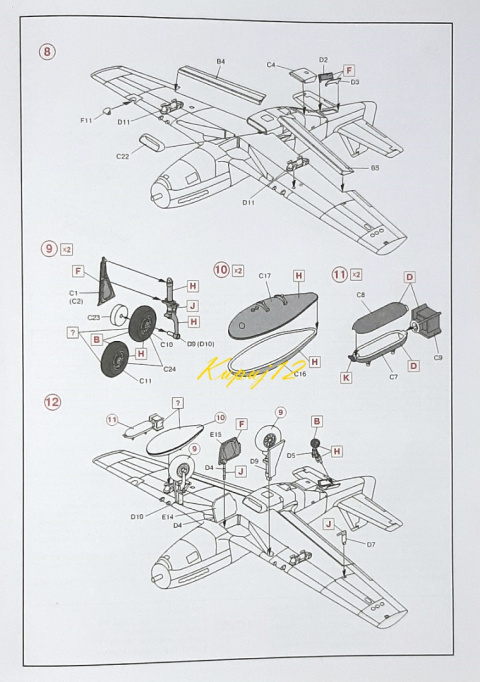 MODEL samolot do sklejania MUSTANG Mk. III Zestaw: farby, klej, pędzelki MODEL samolot do sklejania MUSTANG Mk. III Zestaw: farby, klej, pędzelki