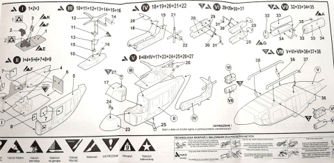 PLASTIKOWY MODEL do sklejania śmigłowiec, helikopter ARMY LYNX AH1/Mk.1 farby do modeli, klej, pędzle .... ZESTAW skala 1:72 PLASTIKOWY MODEL do sklejania śmigłowiec, helikopter ARMY LYNX AH1/Mk.1 farby do modeli, klej, pędzle .... ZESTAW skala 1:72