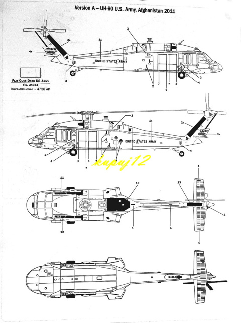 PLASTIKWY MODEL śmigłowc helikopter UH-60 Black Hawk "Night Raid" mata, farby do modeli, lakier... ZESTAW STARTOWY MODELARZA PLASTIKWY MODEL śmigłowc helikopter UH-60 Black Hawk "Night Raid" mata, farby do modeli, lakier... ZESTAW STARTOWY MODELARZA