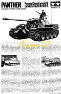 MODEL czołg do sklejania Pantera Panzer PANTHER A + klej Wamod, farby akrylowe do plastikowych modeli, podkład , wash, lakier..
