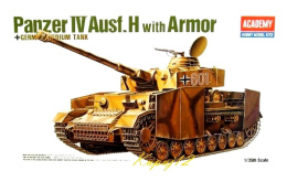 MODEL do sklejania czołg Panzer IV Ausf.H + mata samogojąca A3, klej, podkład, farba akrylowa modelarska, lakier do modeli ...