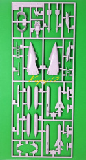 MODEL plastikowego samolotu do sklejania Sea Harrier FRS Mk1. Zestaw - klej, podkład , farby akrylowe do modeli, pędzle .....