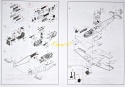 Model samolotu Messerschmitt Bf 109F-4 z personelem 1:48 , zestaw farby akrylowe, podkład do modeli, lakier błyszczący......