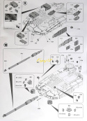 MODEL plastikowy czołg do sklejania K2 Black Panther Polish Army + klej, pędzelki modelarskie, podkład , farby modelarskie....