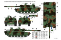 MODEL plastikowy czołg do sklejania K2 Black Panther Polish Army + mata modelarska A3, klej, pędzelki modelarskie, farby ..