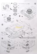 MODEL plastikowy czołg do sklejania K2 Black Panther Polish Army + mata modelarska A3, klej, pędzelki modelarskie, farby ..