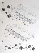 MODEL plastikowy czołg do sklejania K2 Black Panther Polish Army + mata modelarska A3, klej, pędzelki modelarskie, farby ..