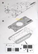 MODEL plastikowy czołg do sklejania K2 Black Panther Polish Army + mata modelarska A3, klej, pędzelki modelarskie, farby ..