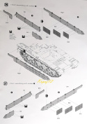 MODEL plastikowy czołg do sklejania K2 Black Panther Polish Army + mata modelarska A3, klej, pędzelki modelarskie, farby ..