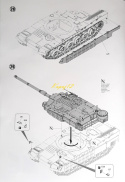 MODEL plastikowy czołg do sklejania K2 Black Panther Polish Army + mata modelarska A3, klej, pędzelki modelarskie, farby ..