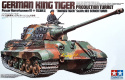 MODEL plastikowy do sklejania czołg Panzer Kampfwagen VI Tiger II King Tiger, Tygrys Królewski, skala 1:35 + klej, farby...