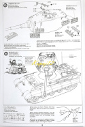 MODEL plastikowy do sklejania czołg Panzer Kampfwagen VI Tiger II King Tiger, Tygrys Królewski, skala 1:35 + klej, farby...